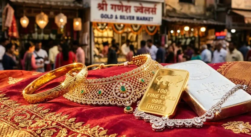 The Glitter is Back: Gold and Silver Sparkle Again as Prices Rebound Across India