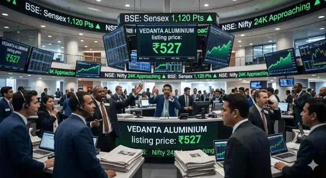 Vedanta Aluminium Lists at ₹527, Outgrows Parent Entity on Day 1